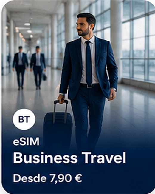 eSIM para viajes de trabajo